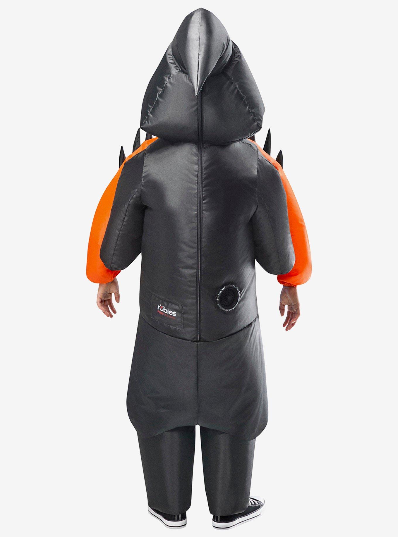 Grim Reaper Abduction Inflatable Youth Costume, , alternate - view 3