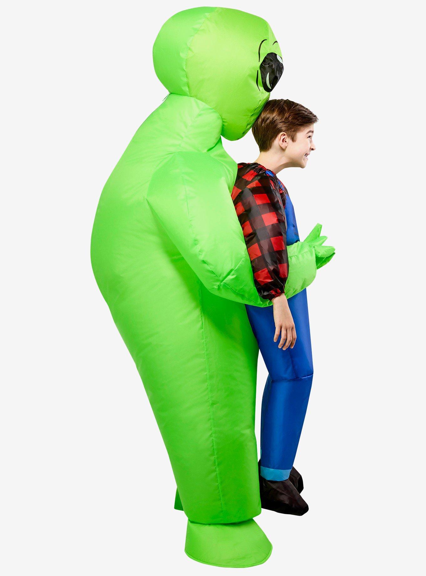 Alien Abduction Inflatable Youth Costume, , alternate