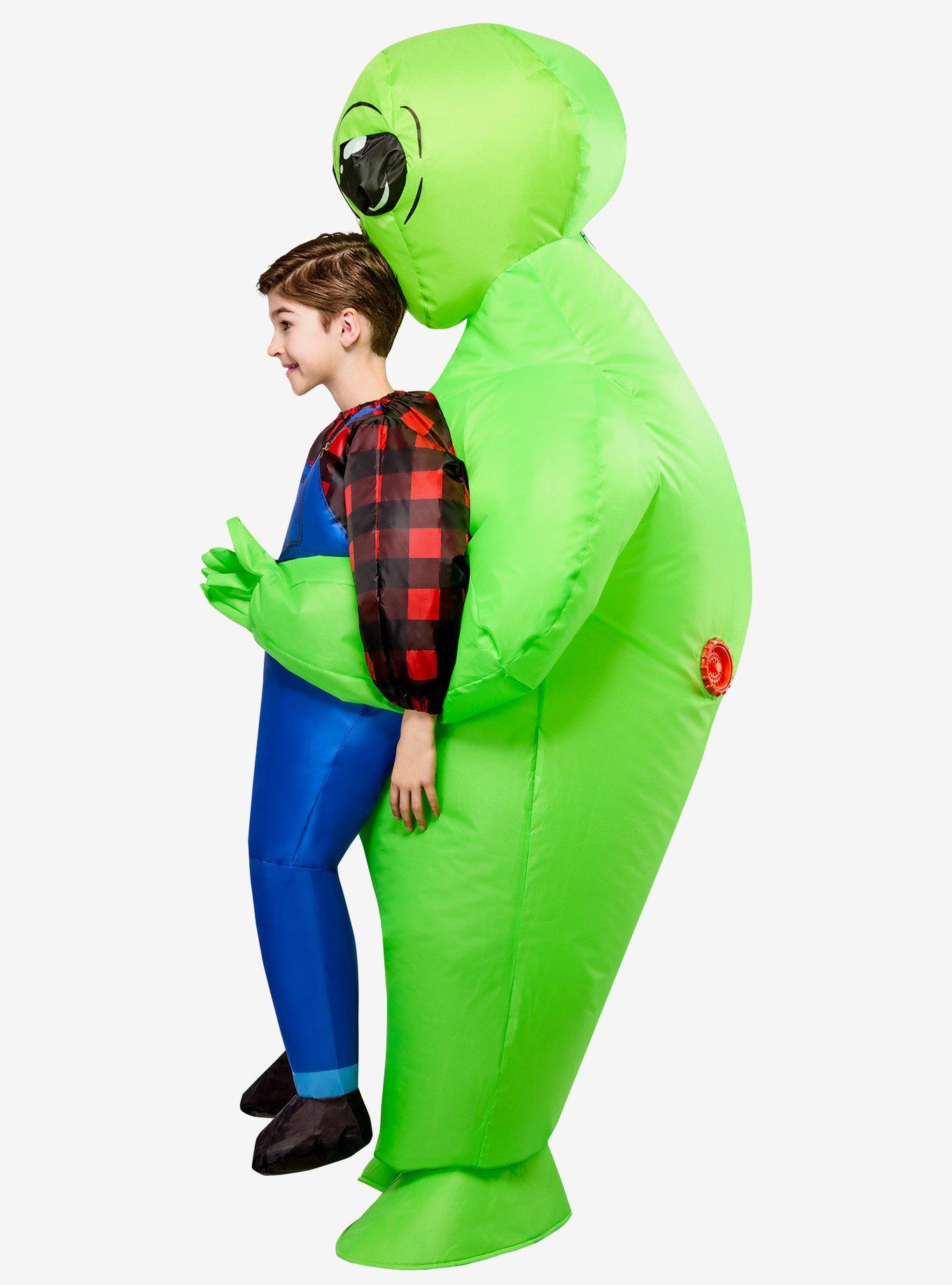 Alien Abduction Inflatable Youth Costume, , alternate