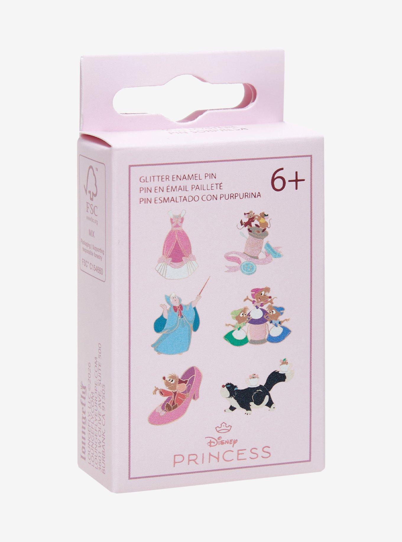 Loungefly Disney Cinderella 70th Anniversary Blind Box Enamel Pin, , hi-res