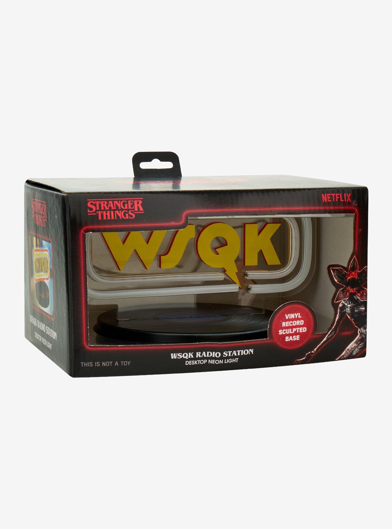 Stranger Things The Squawk Radio Station LED Neon Light, , alternate