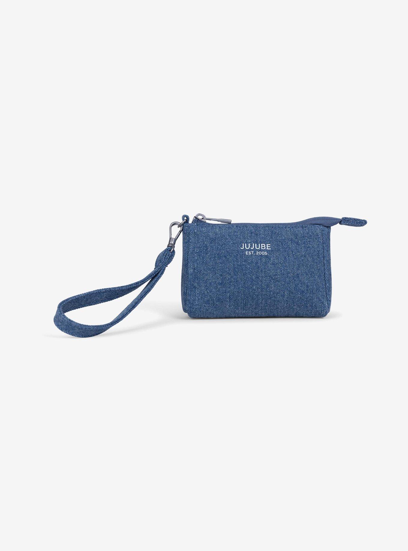 JuJuBe Denim and Daisies 3-piece Pouch Set, , alternate
