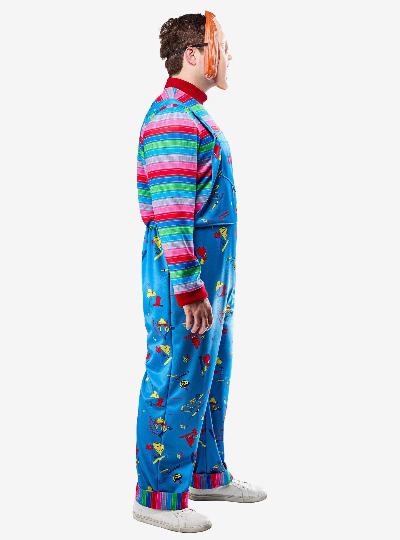 Child's Play 2 Chucky Plus Size Costume with Mask, , hi-res