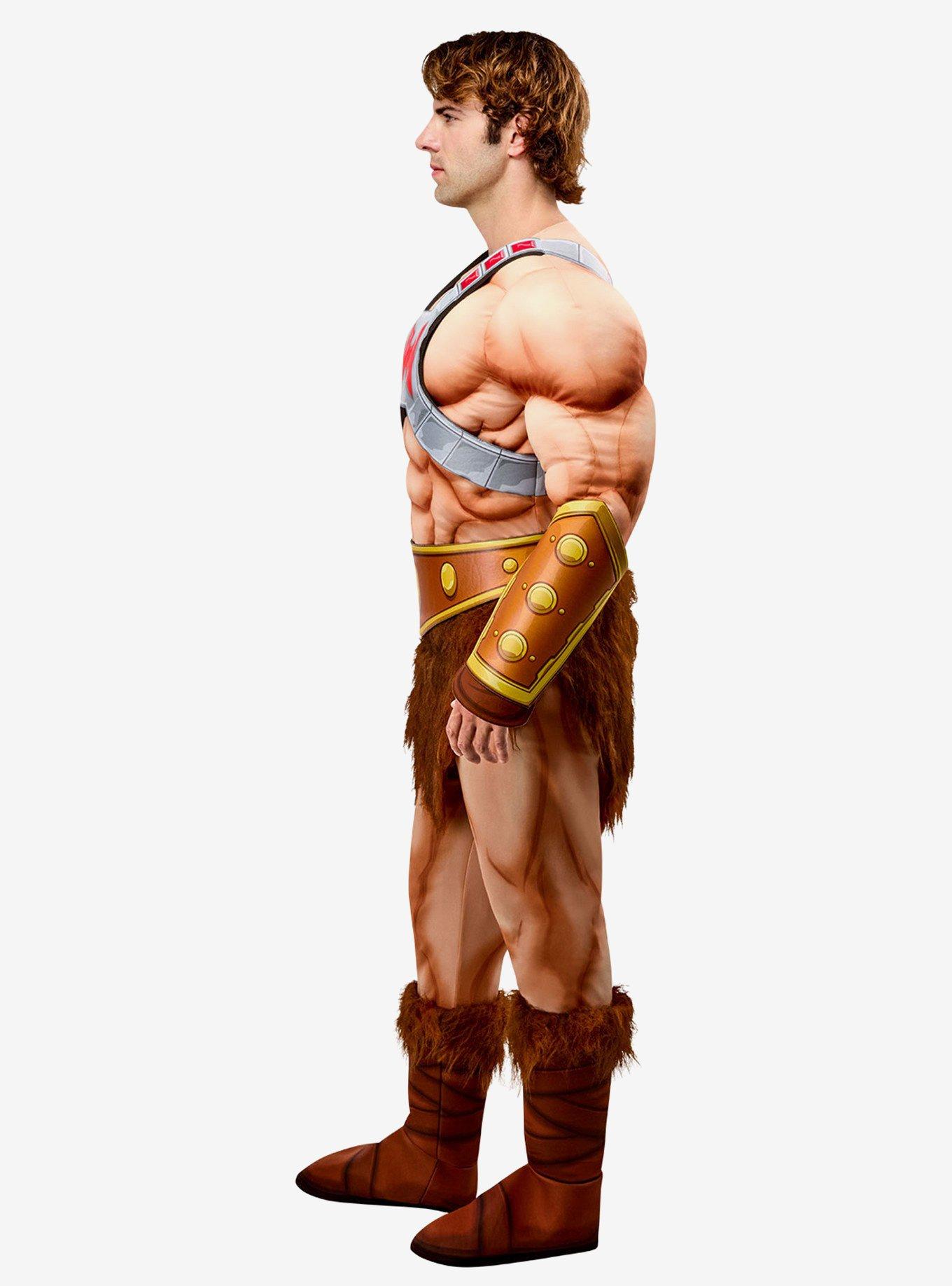 Masters of the Universe He-Man Mens Deluxe Costume, BROWN, alternate