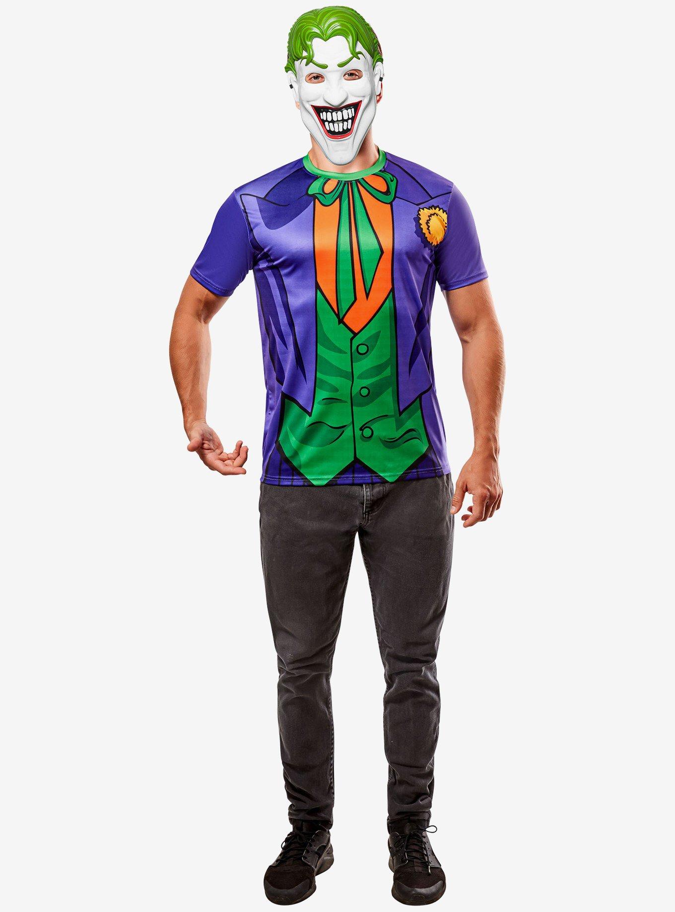 DC Comics The Joker Ben Cooper Costume Set, , alternate