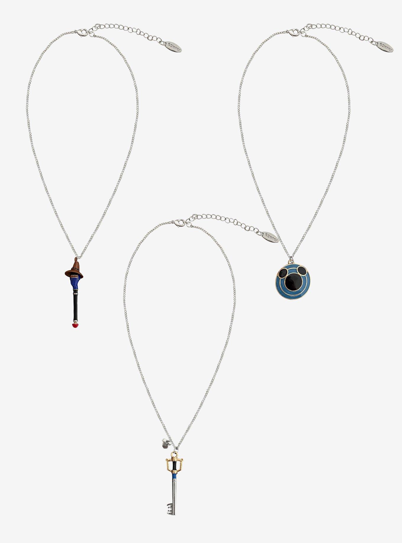 Her Universe Disney Kingdom Hearts Trio Necklace Set, , hi-res