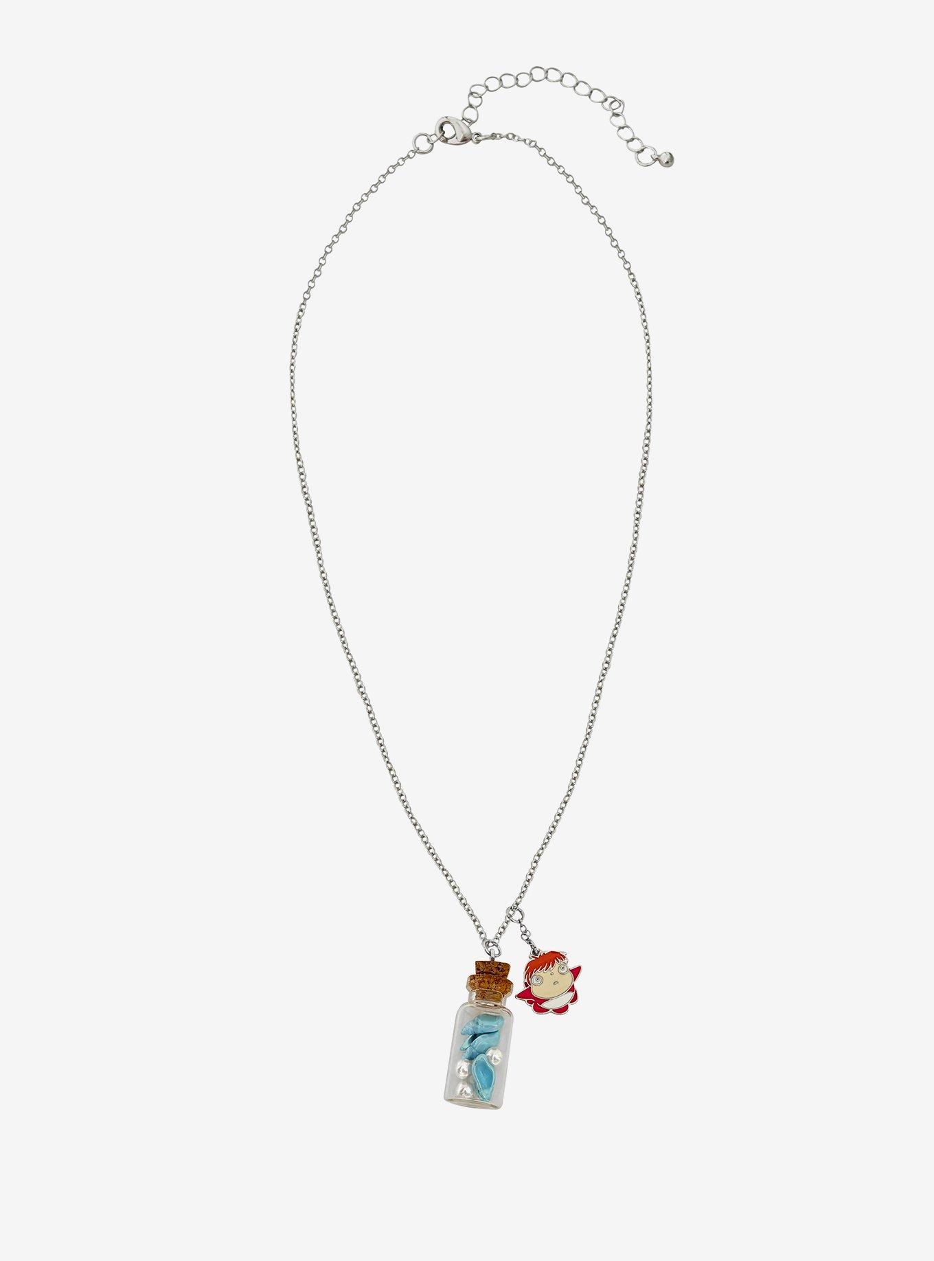 Studio Ghibli&reg; Ponyo Seashell Bottle Necklace, , hi-res