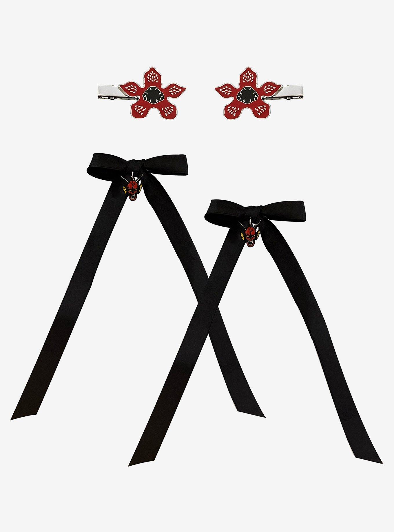 Stranger Things Demogorgon & Hellfire Club Hair Clip Set, , hi-res