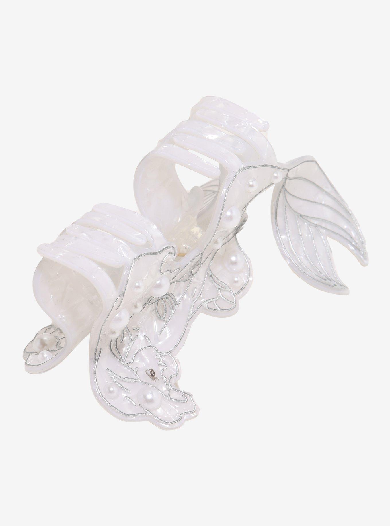 Disney The Little Mermaid Ariel Pearl Claw Hair Clip, , alternate