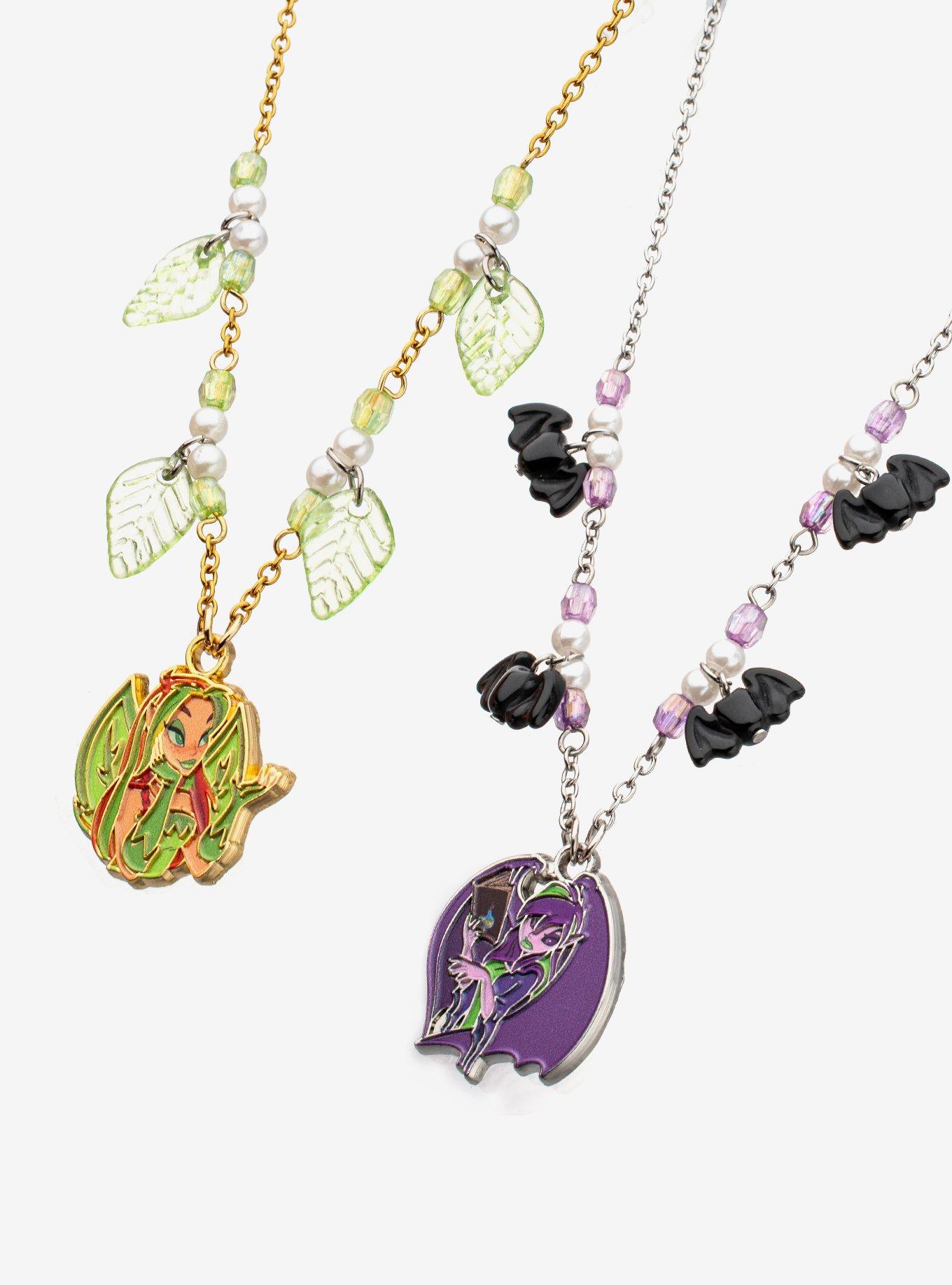 Neopets Illusen & Jhudora Best Friend Necklace Set, , alternate