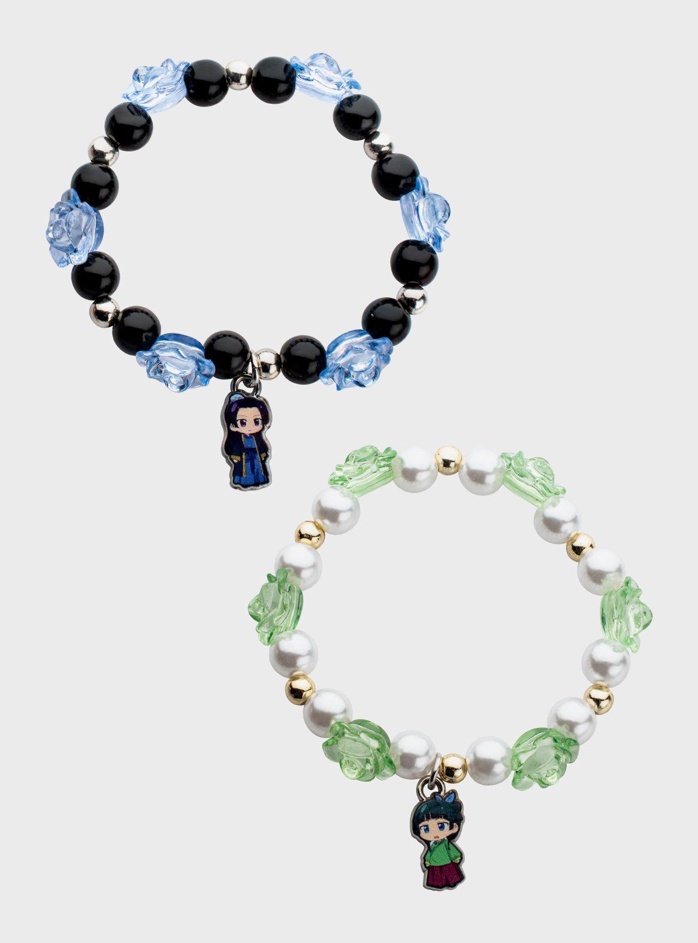 The Apothecary Diaries Maomao & Jinshi Bead Bracelet Set, , hi-res