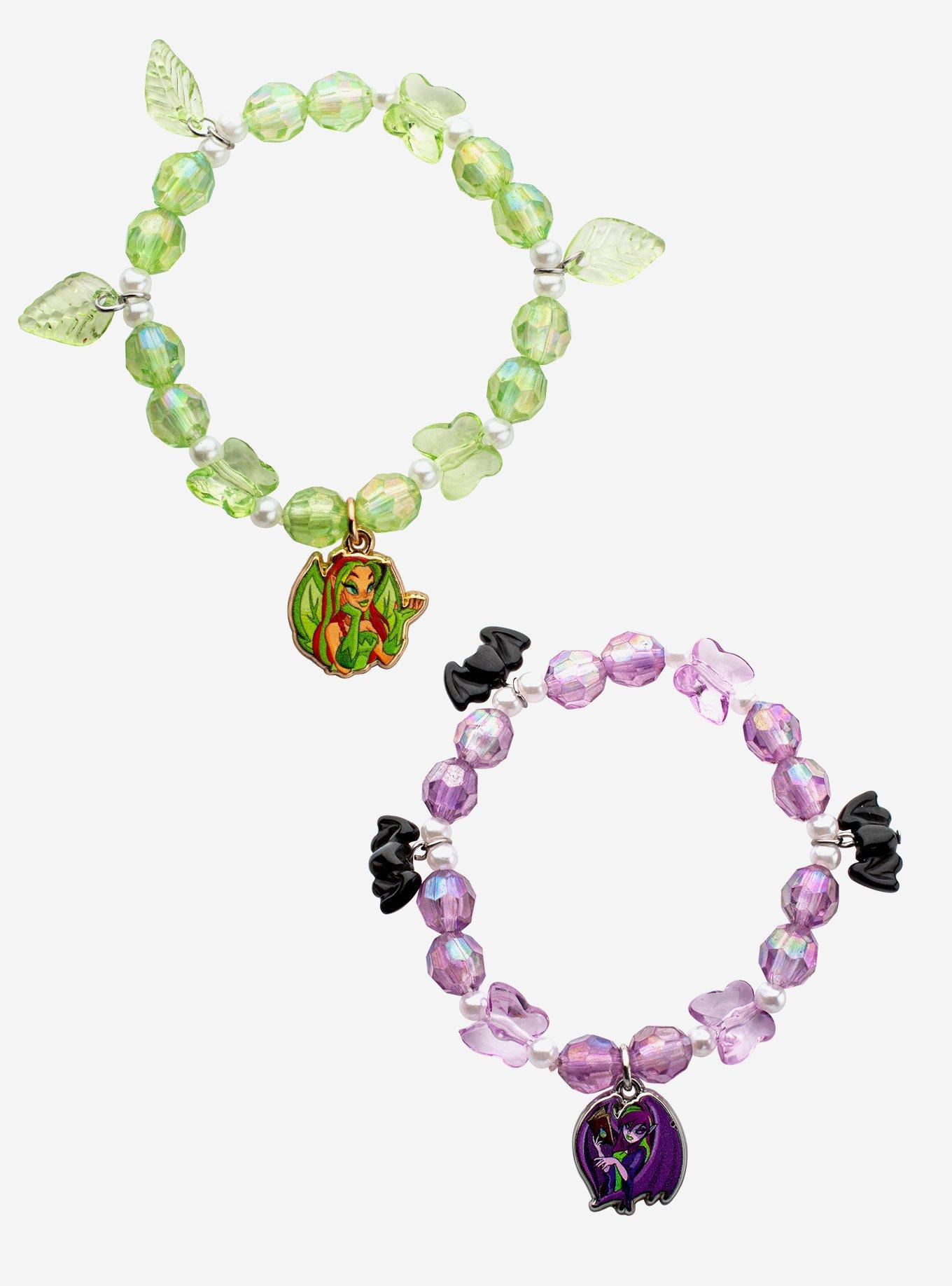 Neopets Illusen & Jhudora Bead Best Friend Bracelet Set, , hi-res