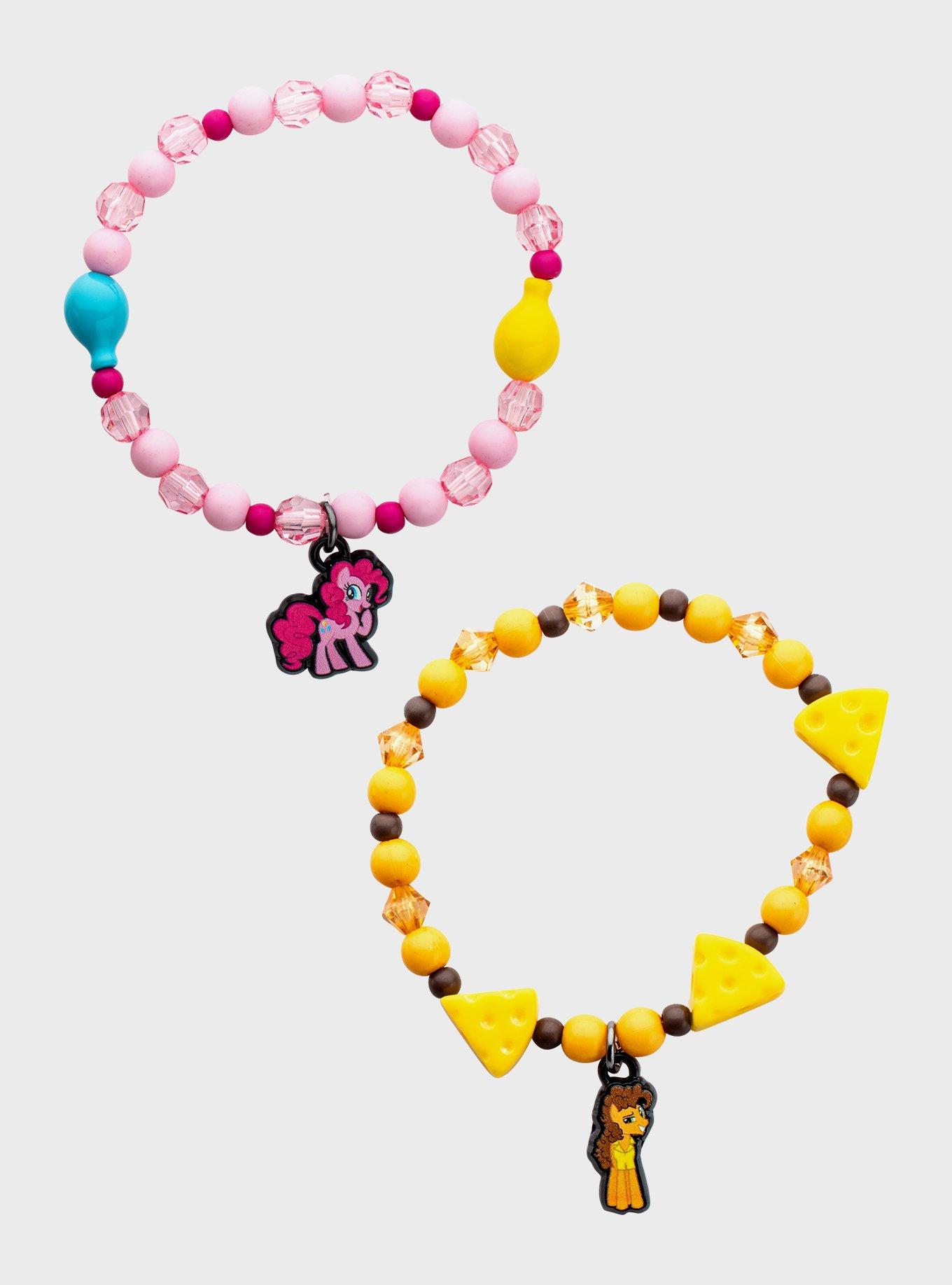 My Little Pony: Friendship is Magic Pinkie Pie & Cheese Sandwich Bead Bracelet Set, , hi-res
