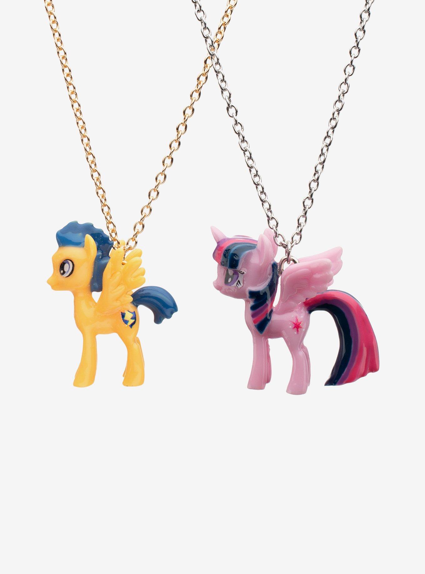 My Little Pony: Friendship Is Magic Twilight Sparkle & Flash Sentry Best Friend Necklace Set, , hi-res