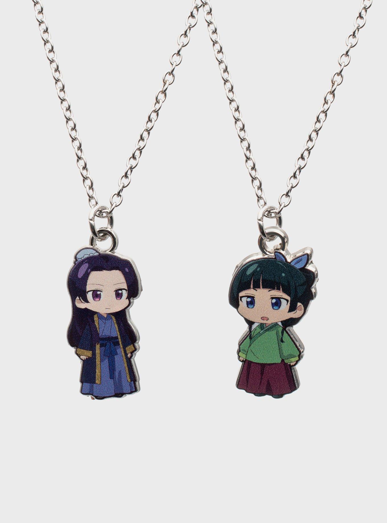 The Apothecary Diaries Maomao & Jinshi Best Friend Necklace Set, , hi-res