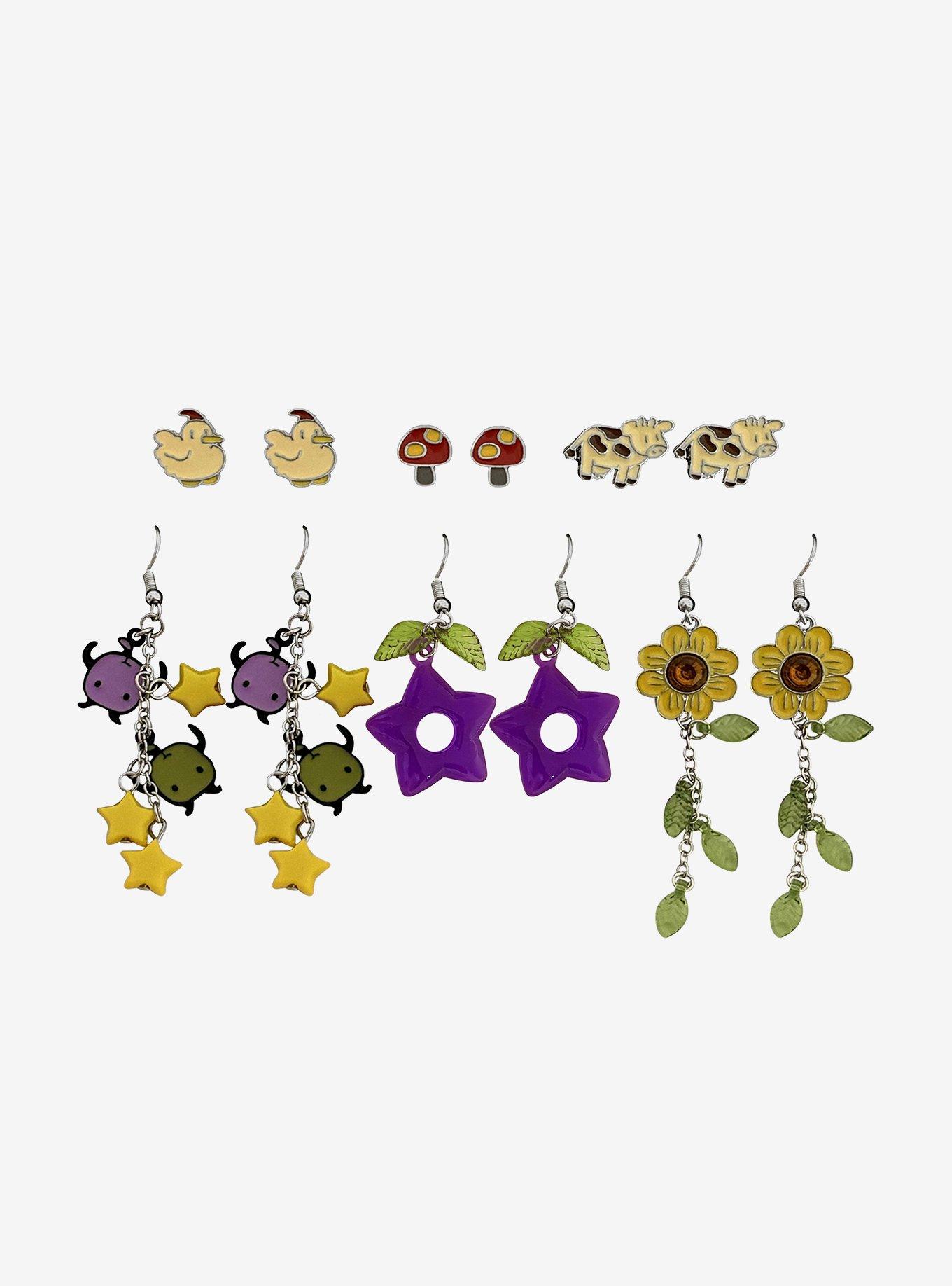Stardew Valley Garden Earring Set, , hi-res
