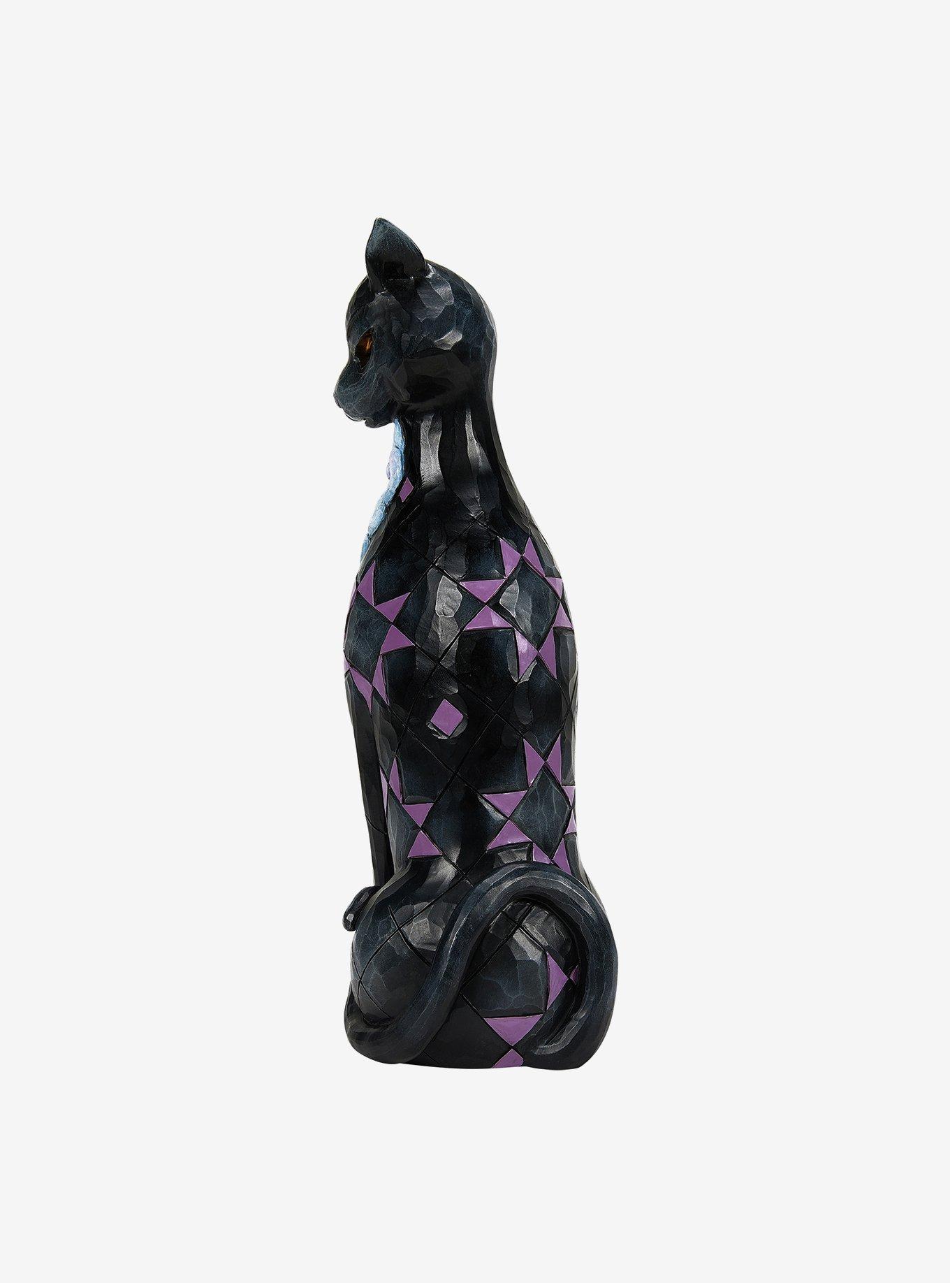 Halloween Black Cat with LED Figurine, , hi-res