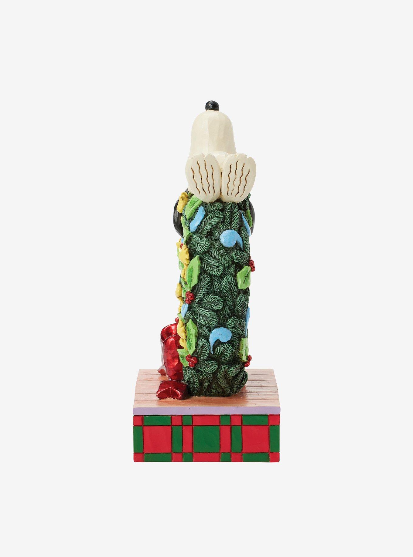 Peanuts Snoopy Sleeping on LED Wreath Figurine, , hi-res