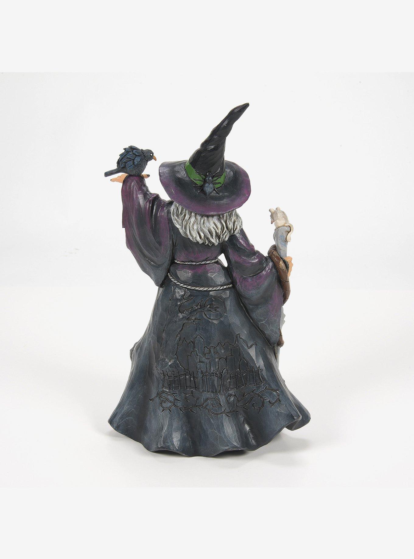 Halloween Evil Witch with Grave Figurine, , alternate