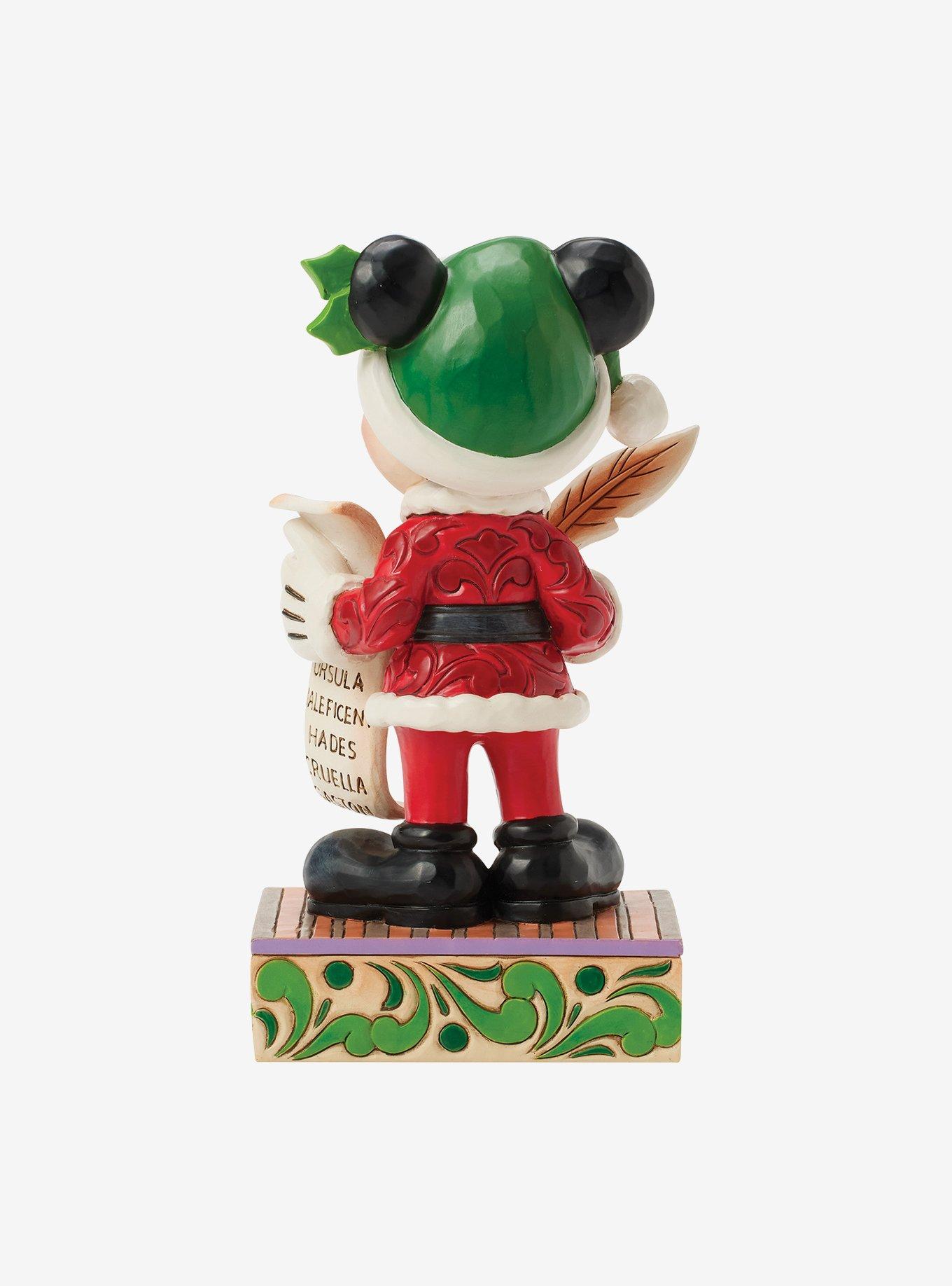 Disney Santa Mickey with List Figurine, , hi-res