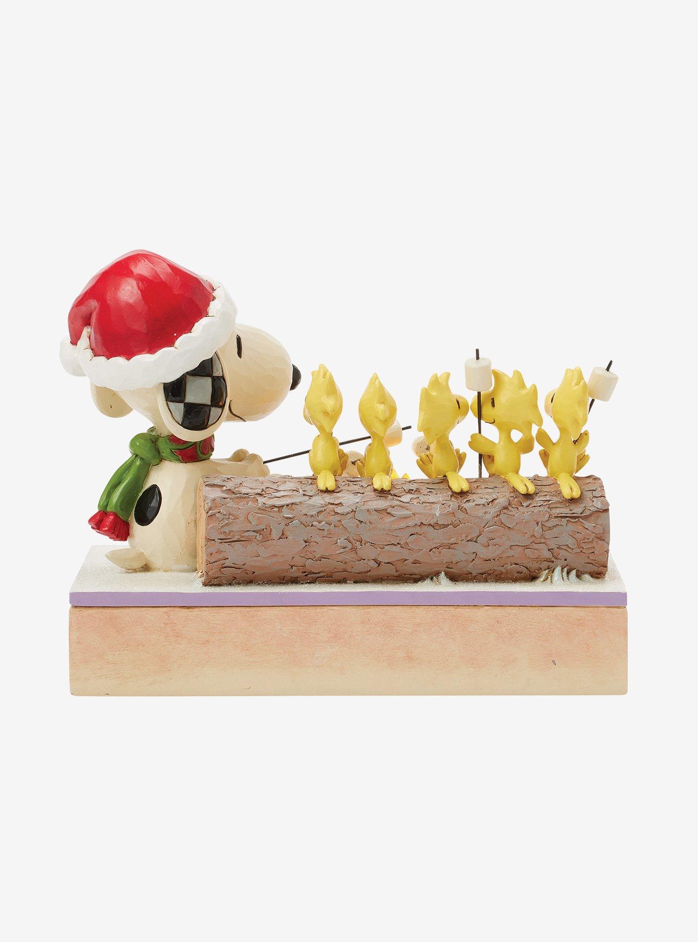 Peanuts Snoopy and Woodstocks Christmas Camping LED Figurine, , hi-res