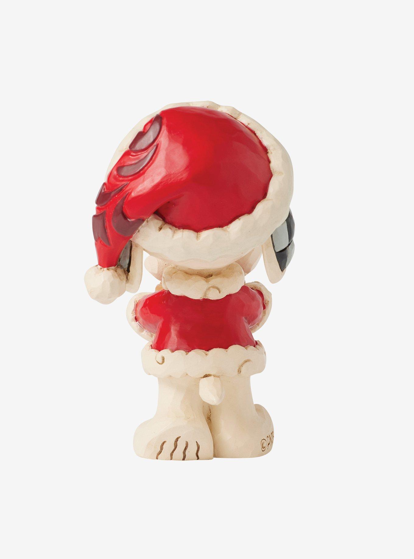 Peanuts Snoopy Santa Mini Figurine, , alternate