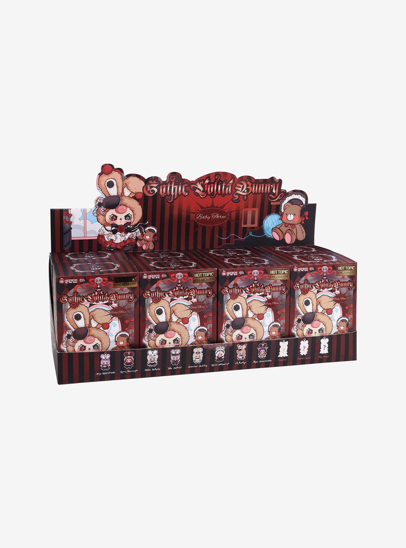 Baby Three Gothic Lolita Bunny Blind Box Plush Bag Clip Hot Topic Exclusive, , alternate