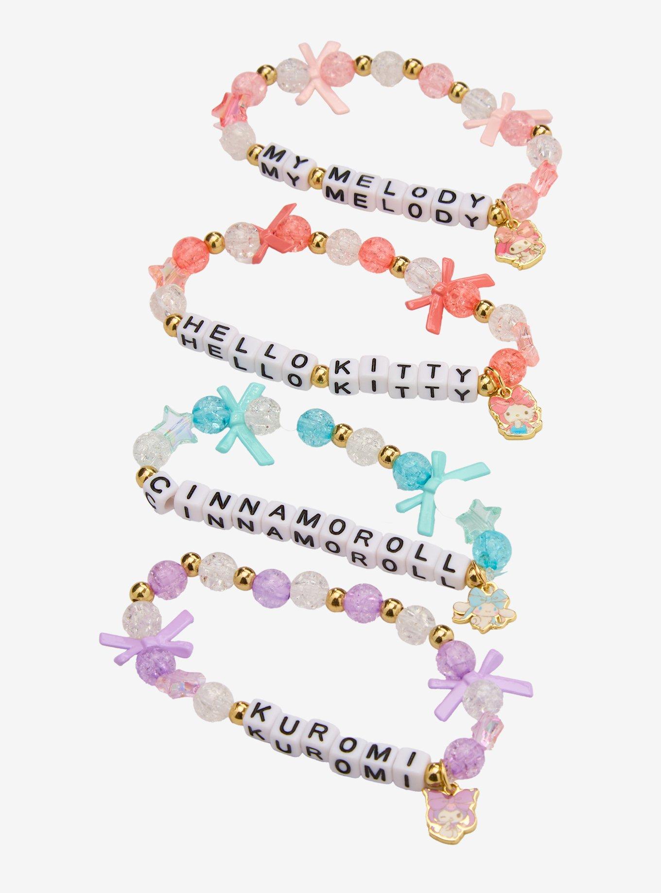 Sanrio Hello Kitty and Friends Bows Friendship Bracelet Set - BoxLunch Exclusive, , alternate
