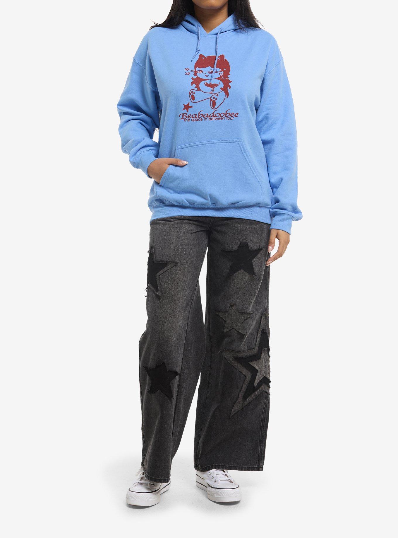Beabadoobee The Space In Between Tour Hoodie, CAROLINA BLUE, alternate