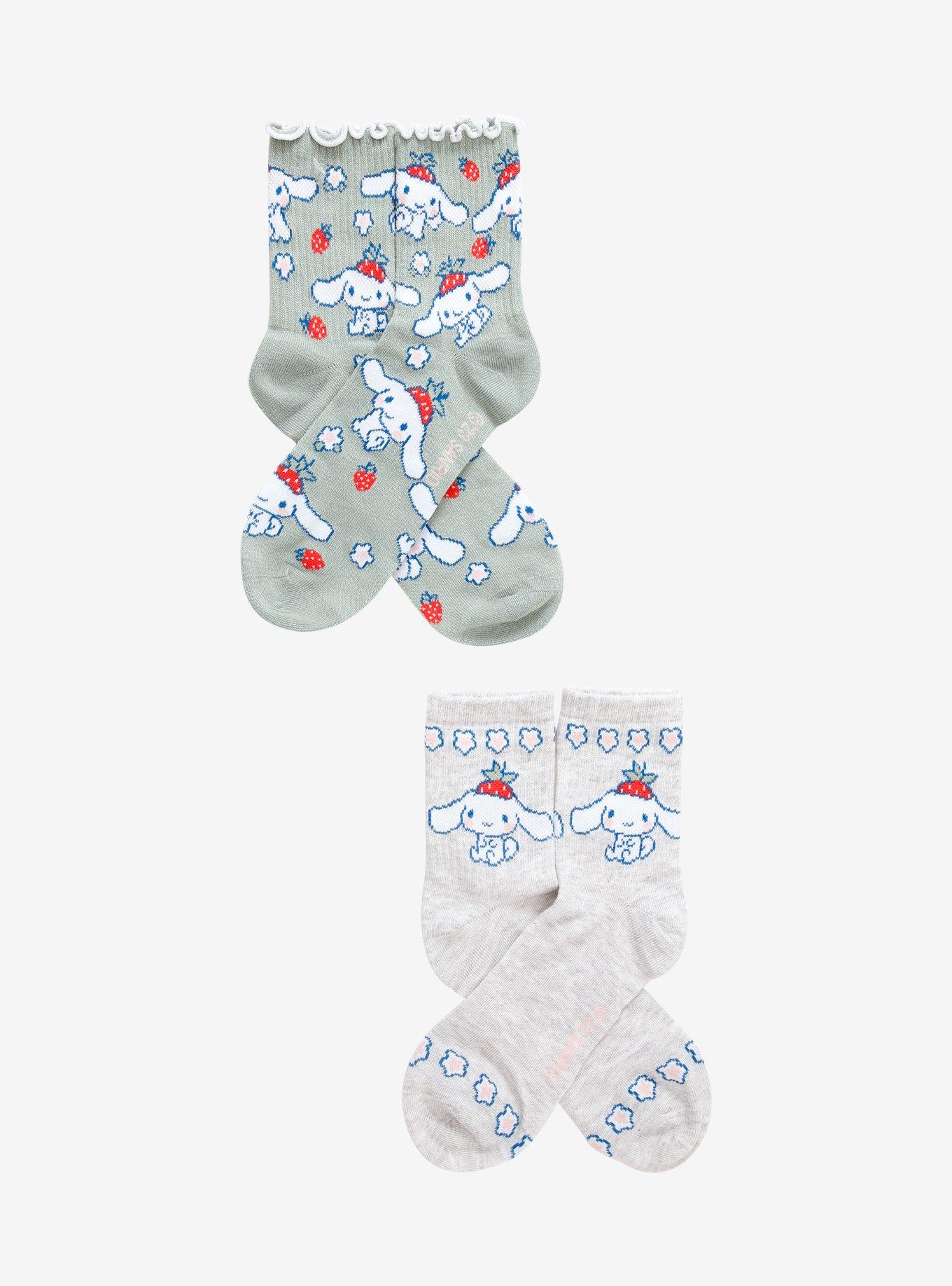 Cinnamoroll Strawberry Hat Ankle Socks, , hi-res