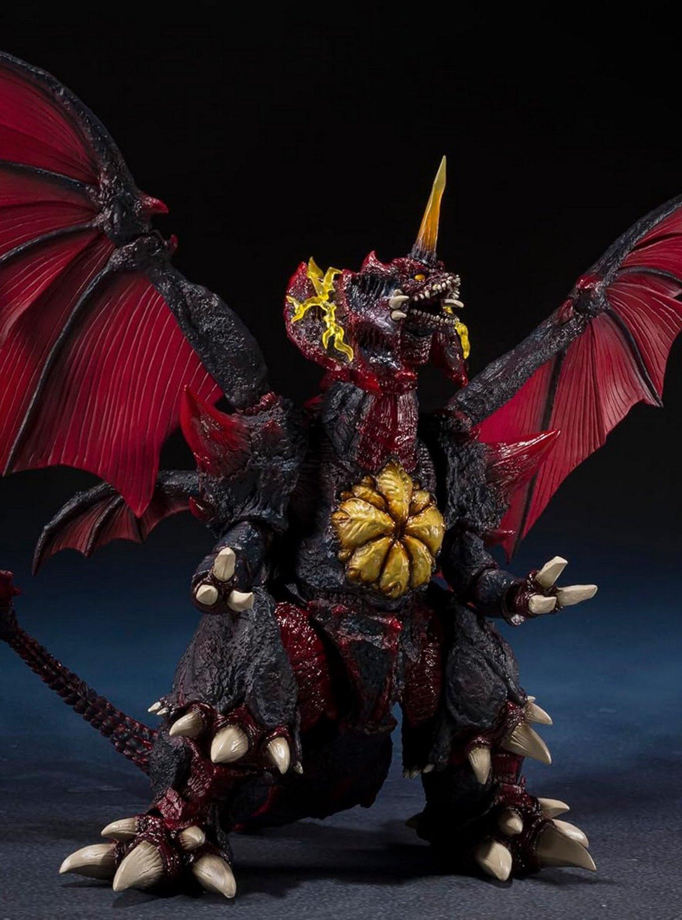 Bandai Namco Godzilla vs. Destoroyah (1995) S.H.MonsterArts Destoroyah Figure (Perfect Waterfront New City Battle Ver.)