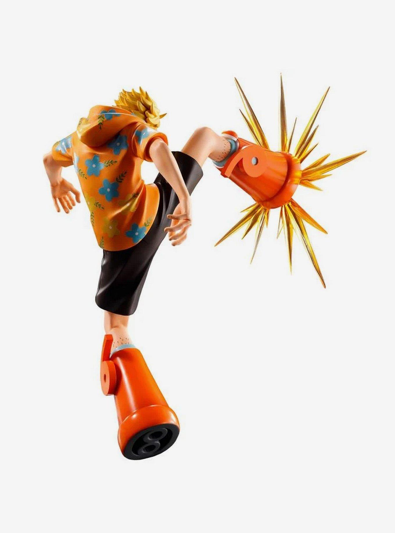 Bandai Namco One Piece Masterlise Expiece Ichibansho Sanji (Burst of Energy) Figure, , alternate