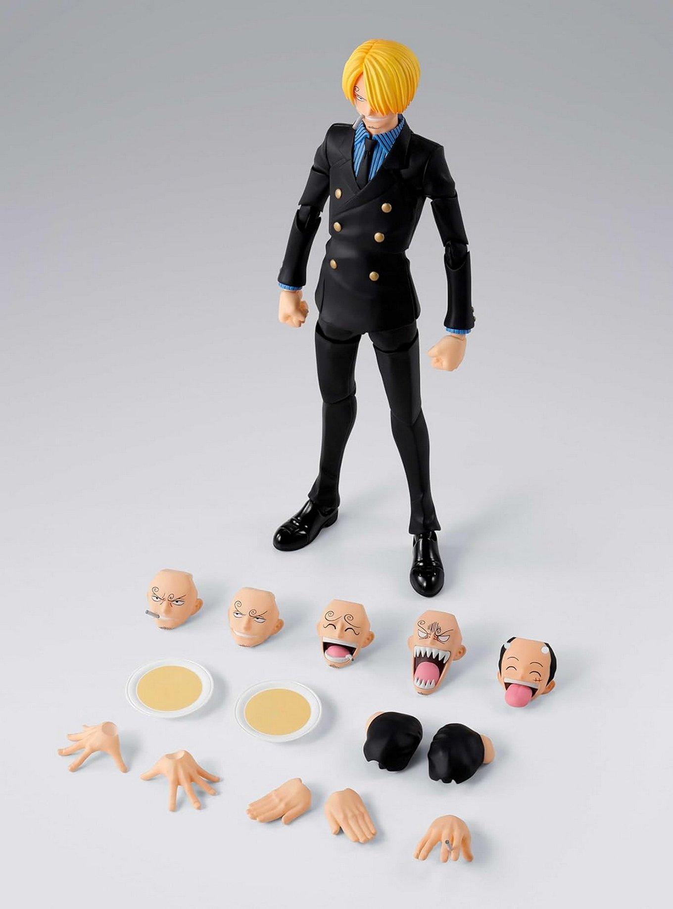 Bandai Namco One Piece S.H.Figuarts Sanji (Romance Dawn) Figure, , hi-res