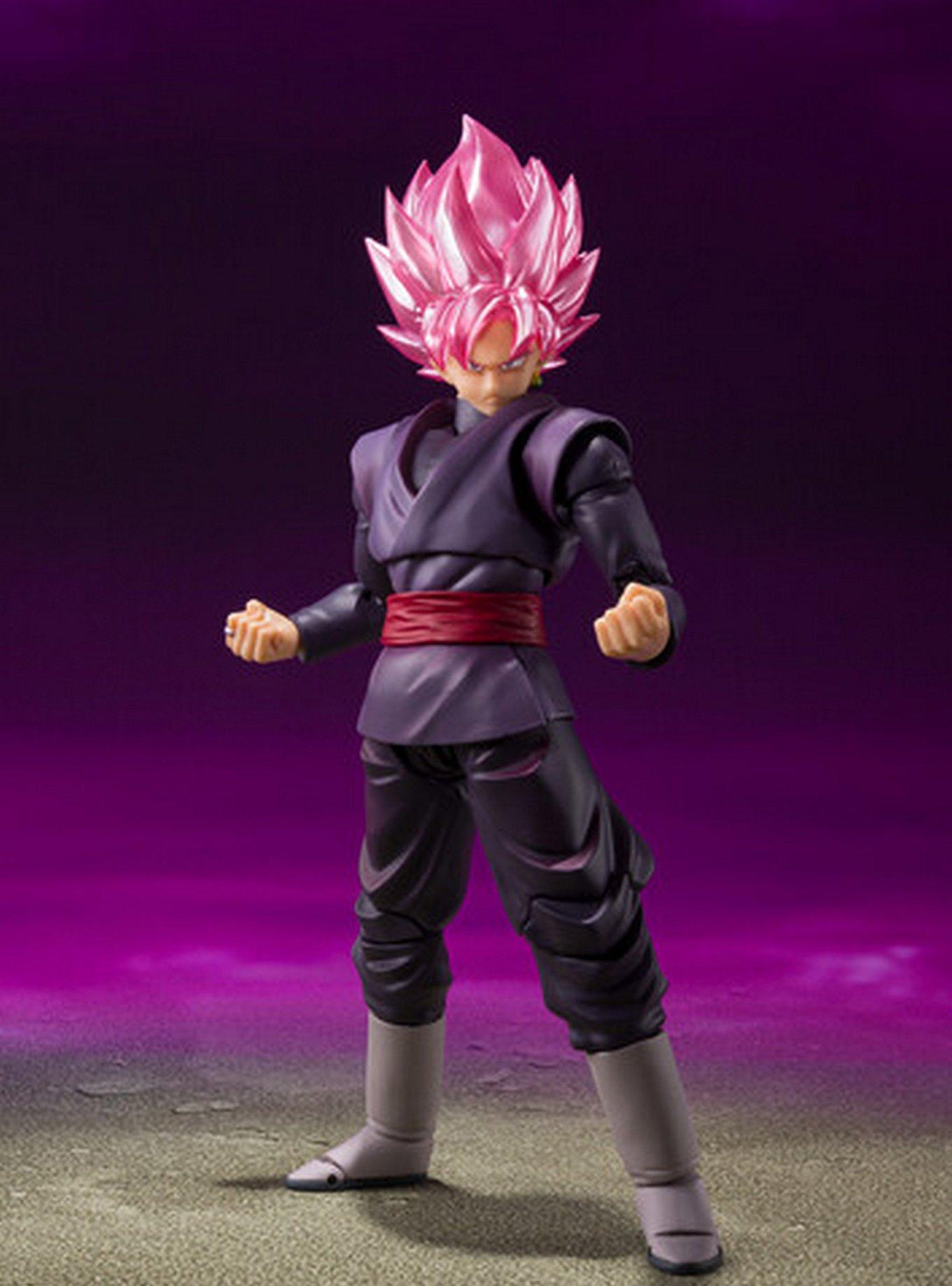 Bandai Namco Dragon Ball Super S.H.Figuarts Goku Black Super Saiyan Rose Figure