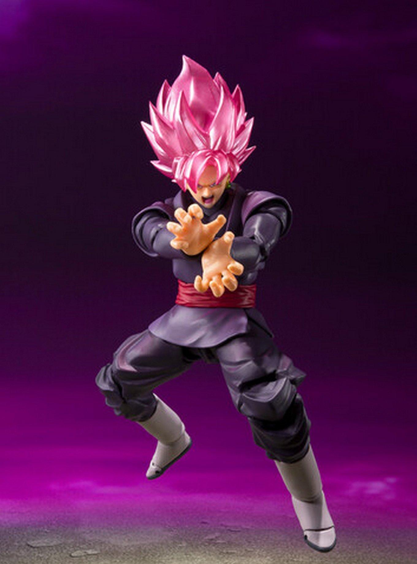 Bandai Namco Dragon Ball Super S.H.Figuarts Goku Black Super Saiyan Rose Figure, , alternate