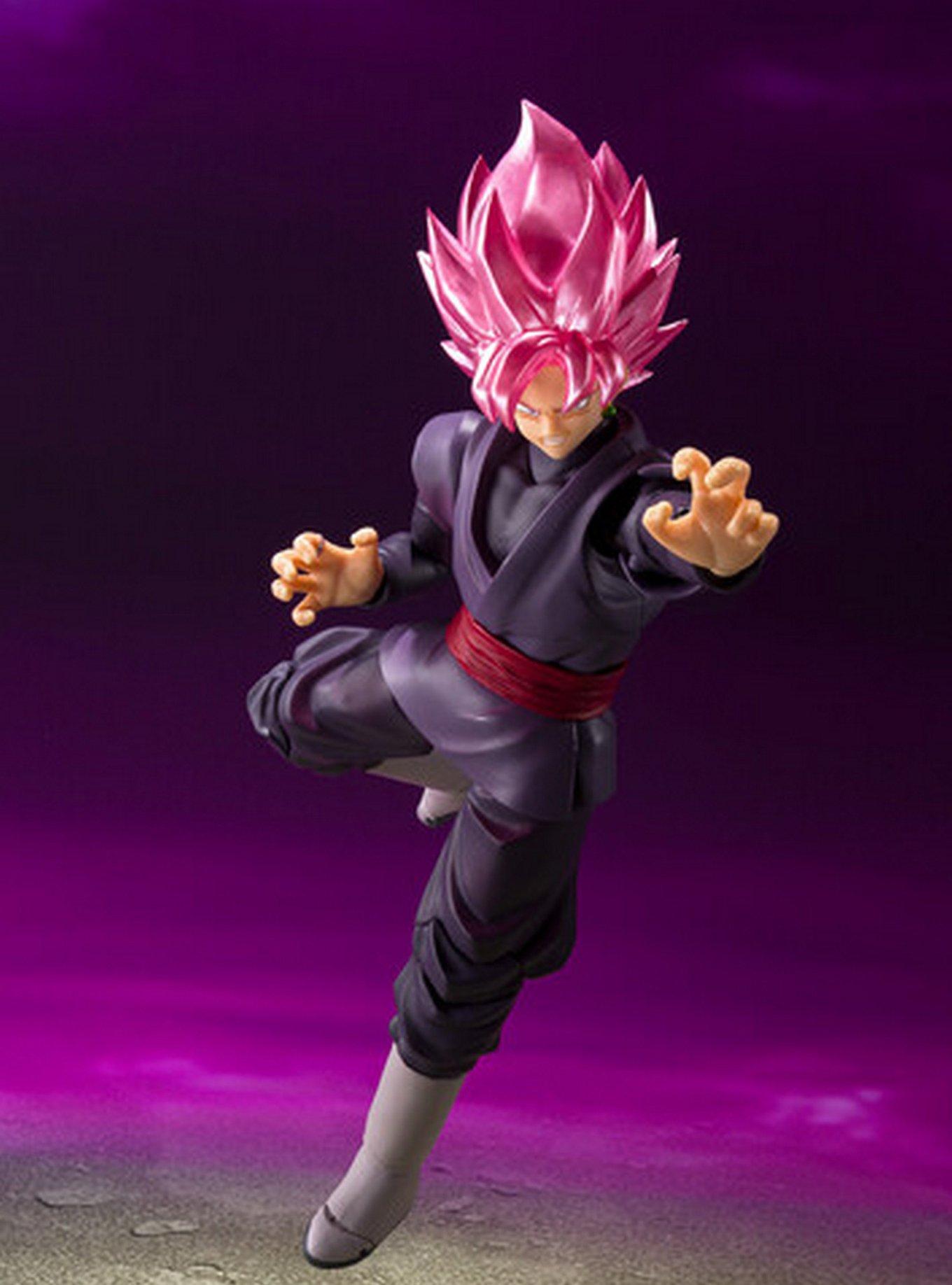 Bandai Namco Dragon Ball Super S.H.Figuarts Goku Black Super Saiyan Rose Figure, , alternate