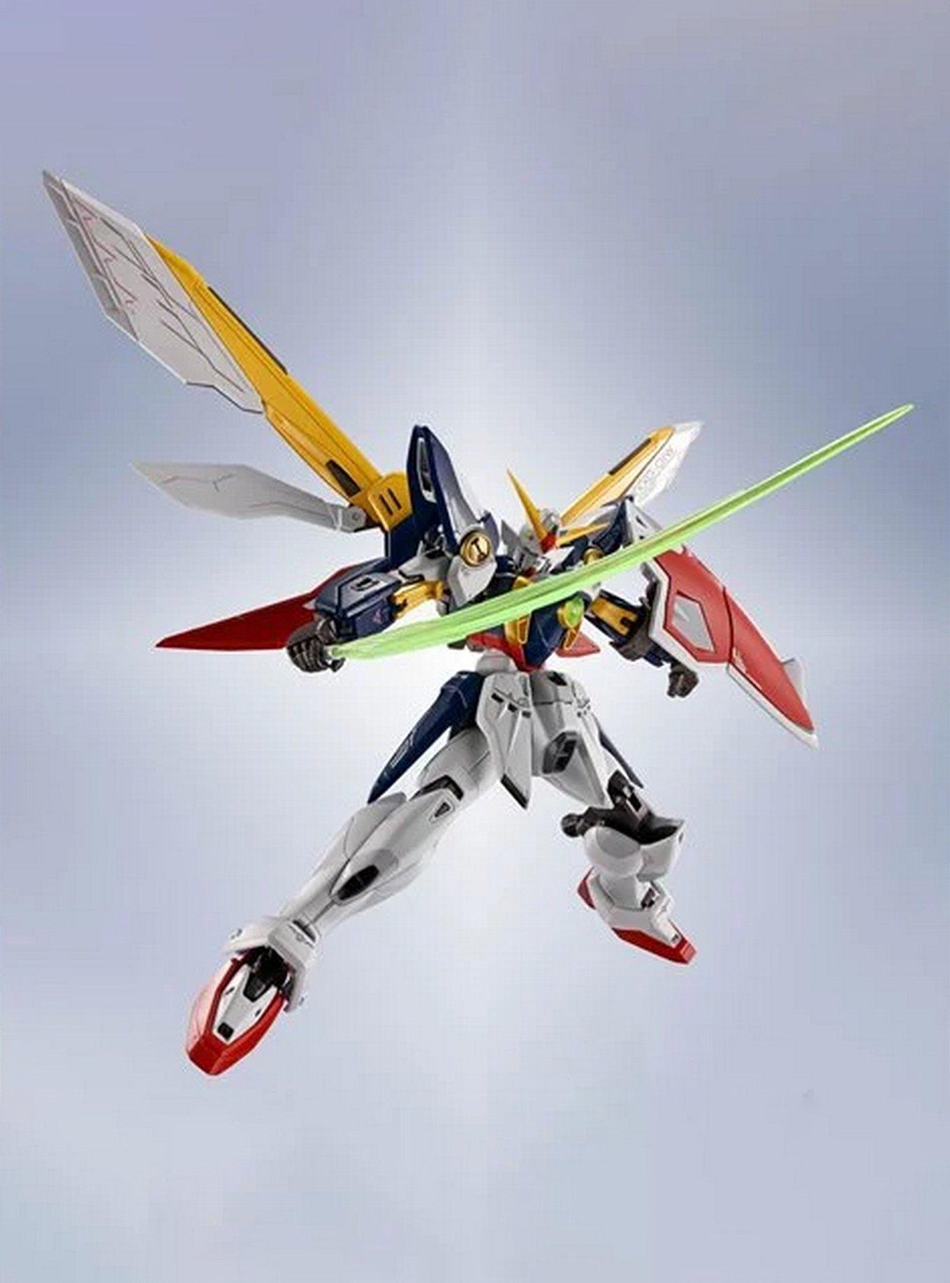 Bandai Mobile Suit Gundam Wing Metal Robot Spirits Wing Gundam Figure, , alternate