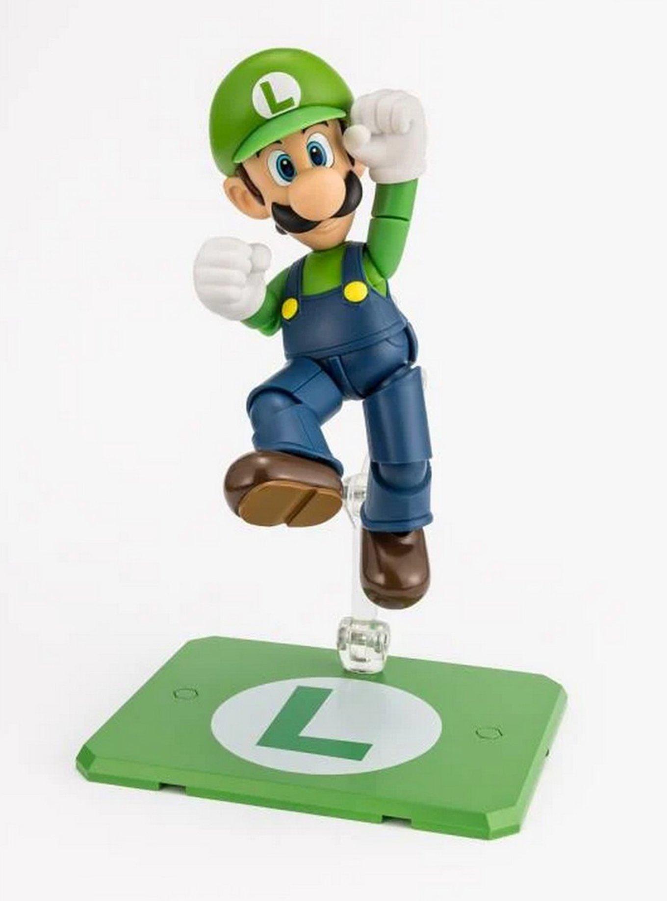 Bandai Namco Nintendo Super Mario S.H.Figuarts Luigi Figure, , hi-res