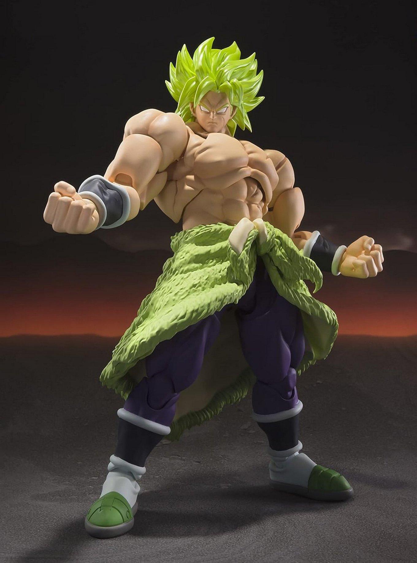 Bandai Namco Dragon Ball Super: Broly S.H.Figuarts Super Saiyan Broly (Fullpower) Figure, , hi-res