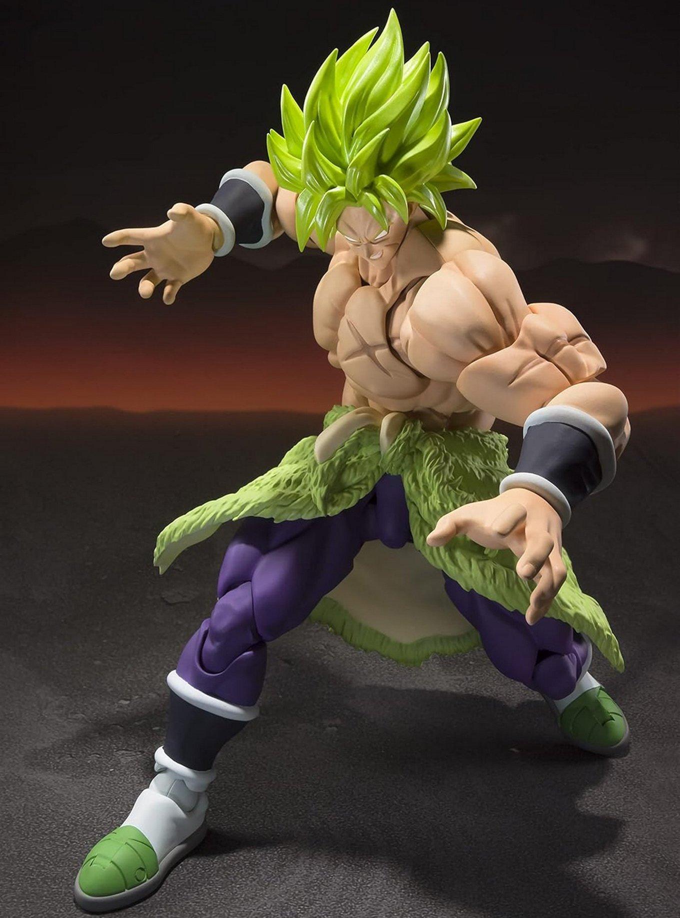 Bandai Namco Dragon Ball Super: Broly S.H.Figuarts Super Saiyan Broly (Fullpower) Figure, , alternate