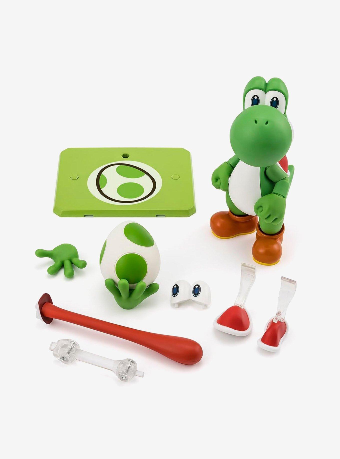 Bandai Namco Nintendo Super Mario S.H.Figuarts Yoshi Figure, , hi-res
