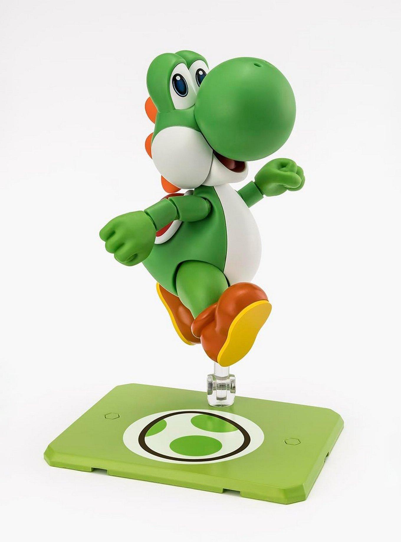 Bandai Namco Nintendo Super Mario S.H.Figuarts Yoshi Figure, , alternate