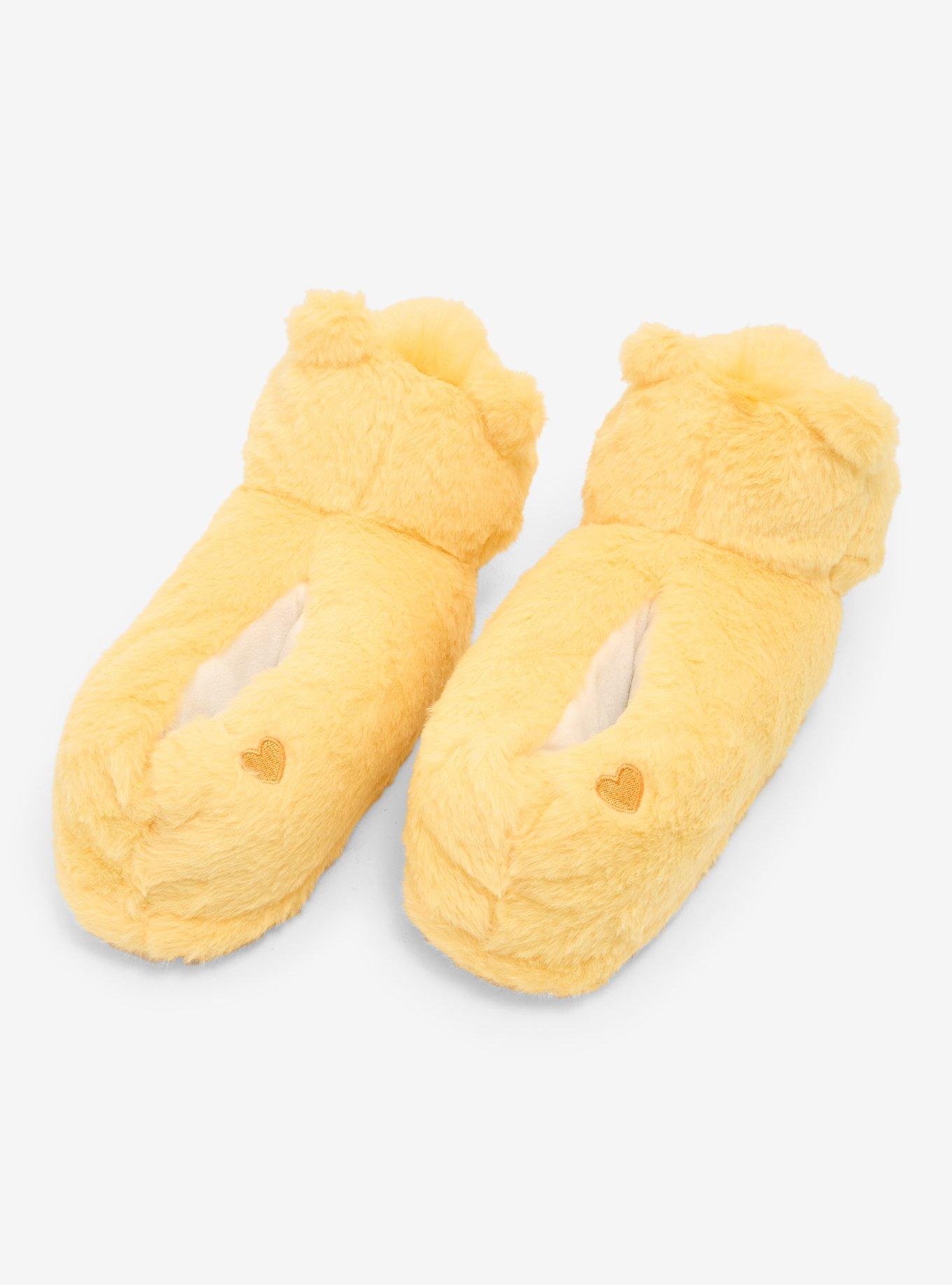 Care Bears Funshine Bear Plush Slippers, , hi-res