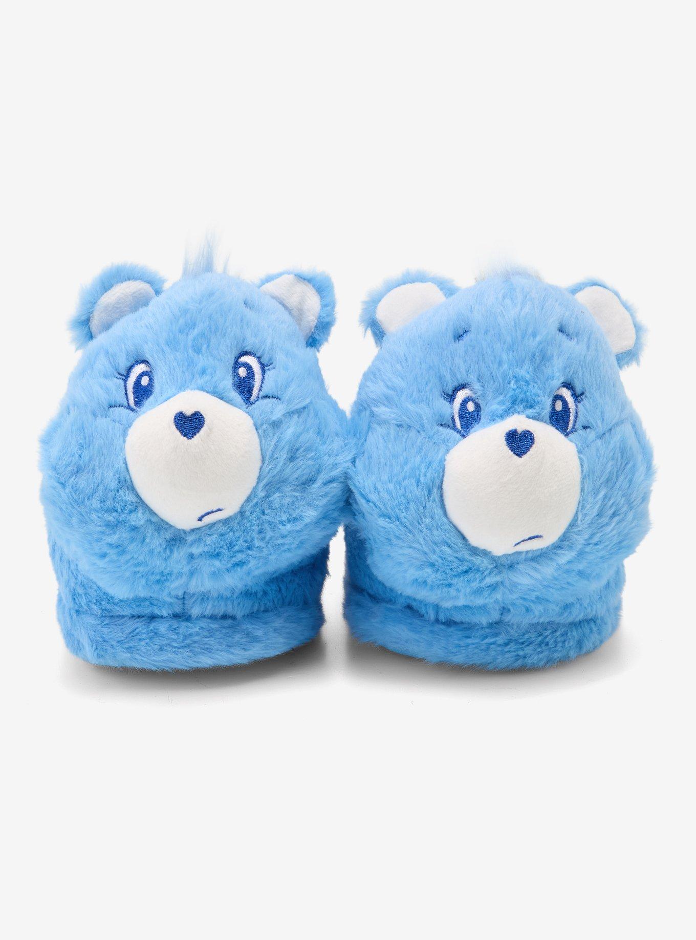 Care Bears Grumpy Bear Plush Slippers, MULTI, alternate