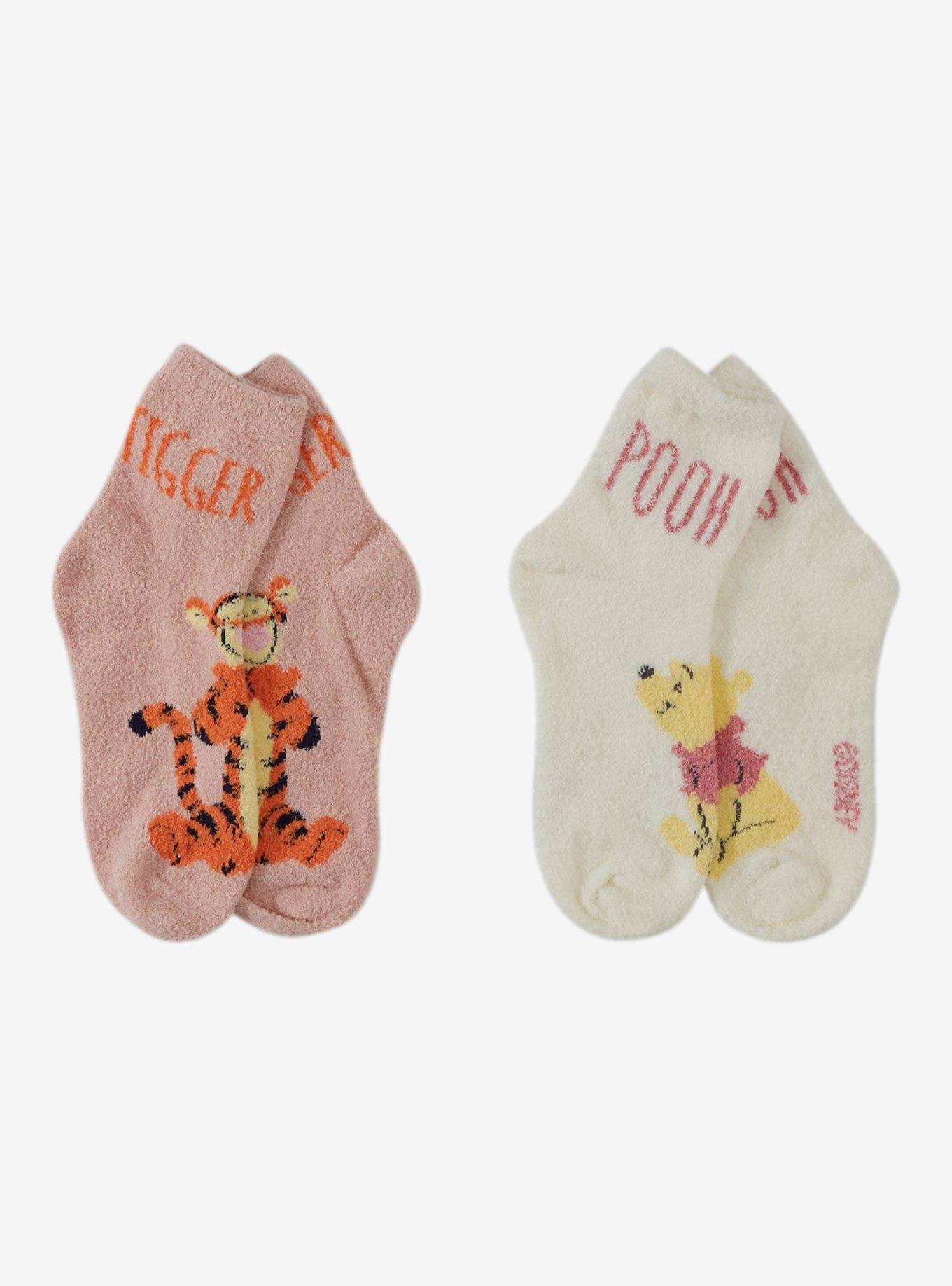 Disney Winnie The Pooh Tigger & Pooh Cozy Socks 2 Pair, , hi-res