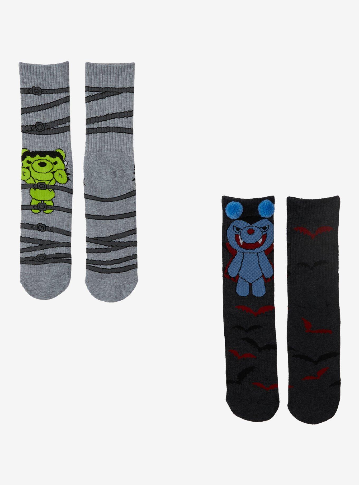 Deddy Bears Crew Socks 2 Pair, , hi-res
