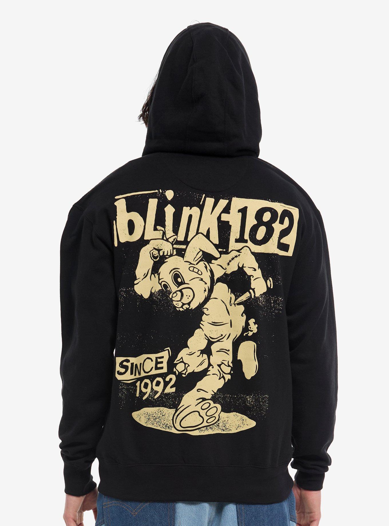 Blink-182 Bunny Hoodie, BLACK, alternate