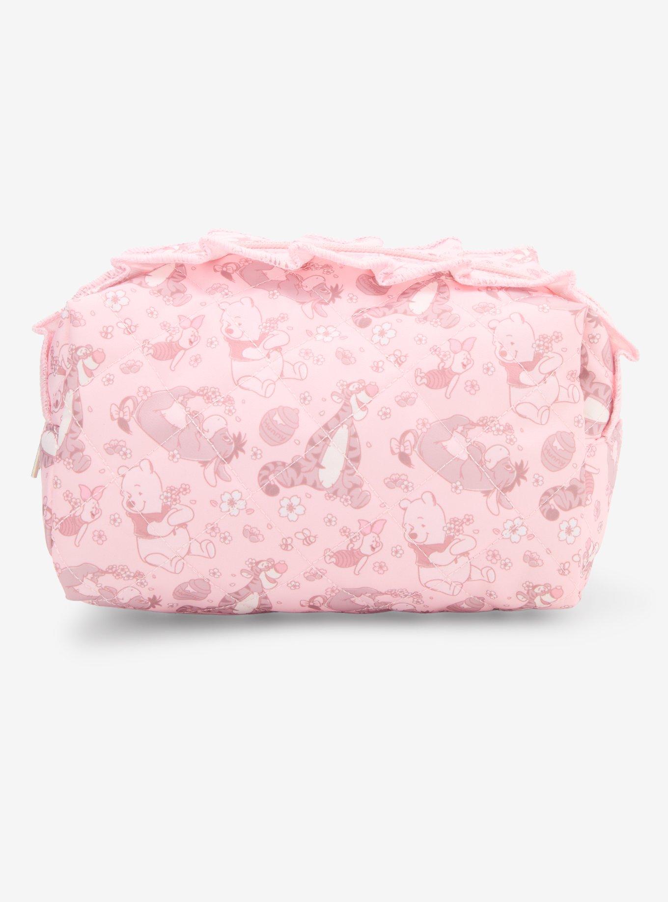 Disney Winnie The Pooh Spring Quilted Makeup Bag, , alternate