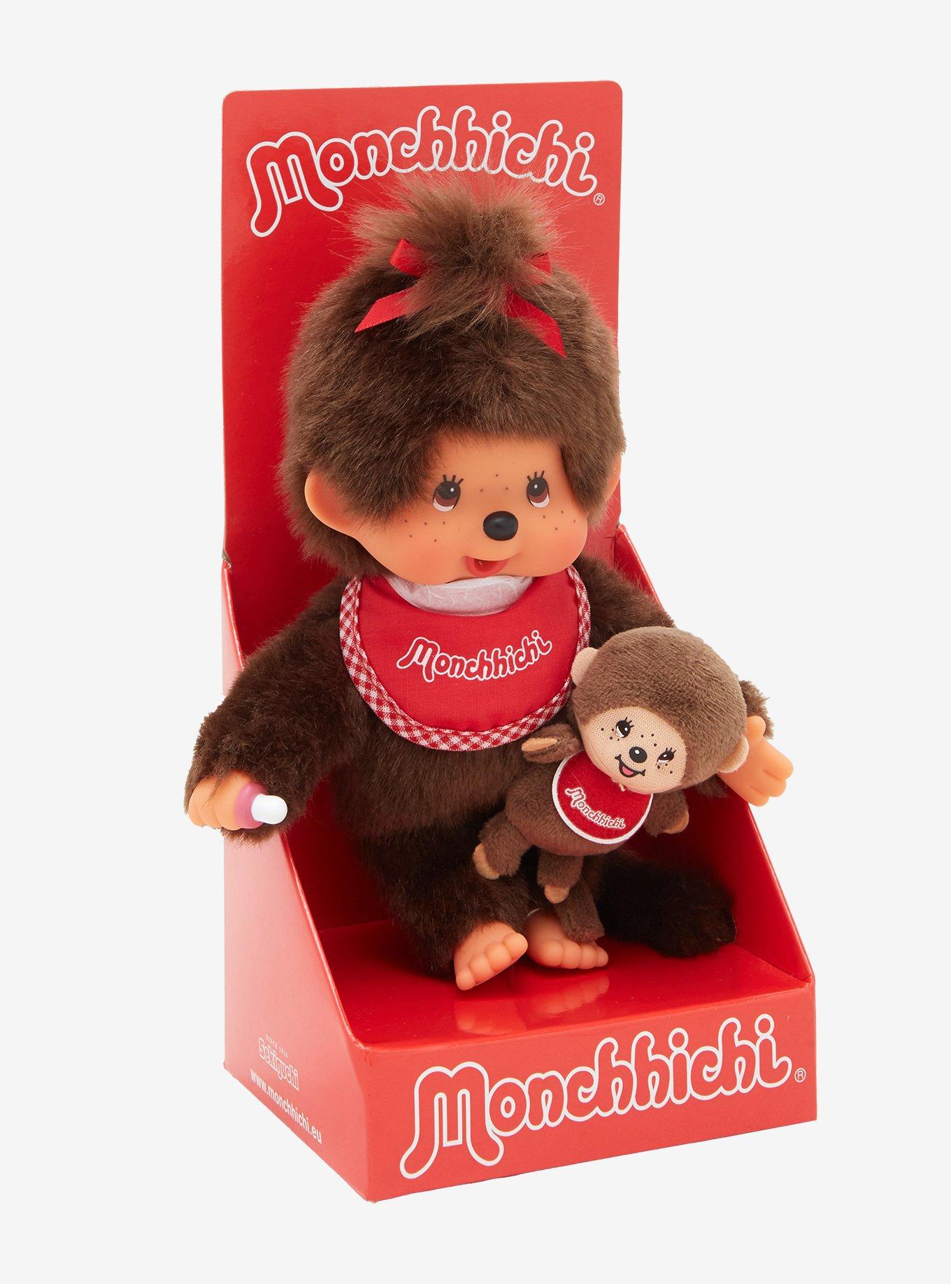 Monchhichi Girl With Baby Doll, , alternate