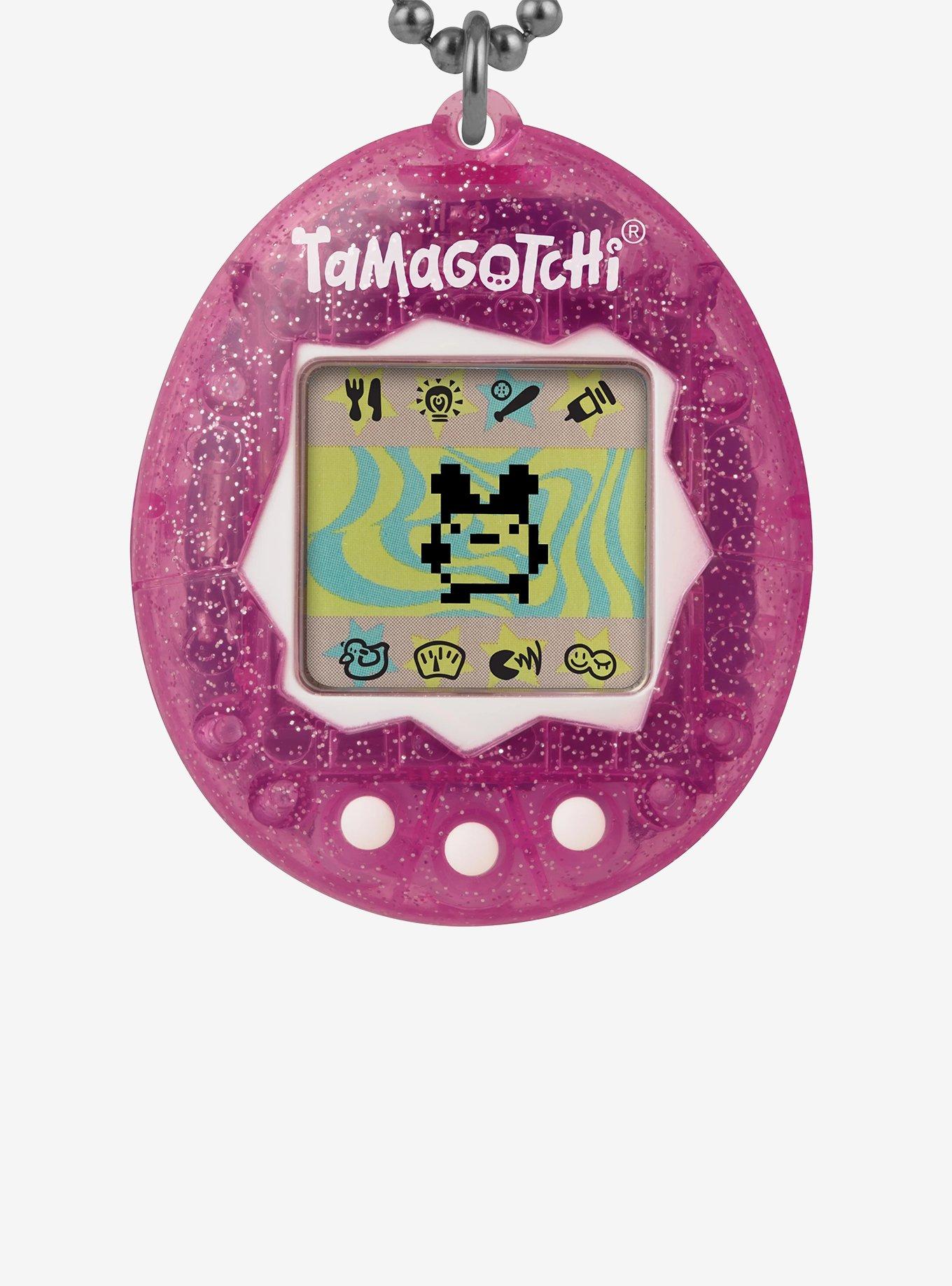 Tamagotchi Pink Glitter Game Clip